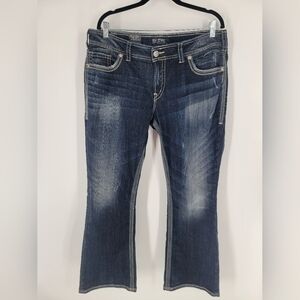 Silver Jeans Co. Suki Surplus boot cut jeans Size 16 New